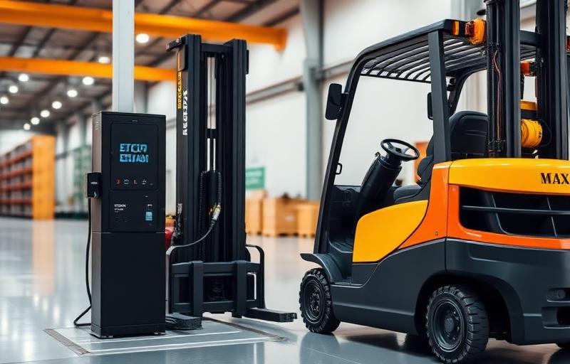 Cuidados Essenciais com Empilhadeiras Elétricas e Suas Baterias