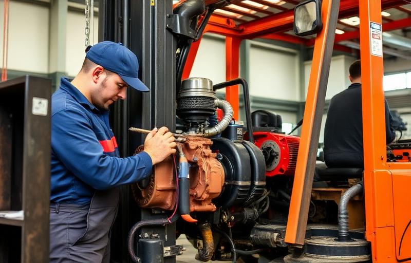 A Importância da Mão de Obra Qualificada na Manutenção de Empilhadeiras