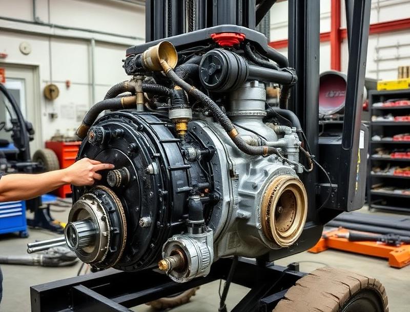 Reforma de empilhadeira